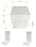 Heavy-duty replacement system brackets, compatible with WFAB100 models
