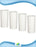 4-pack water filter replacements, compatible with RFC-BBSA and 3M Aqua-Pure AP817