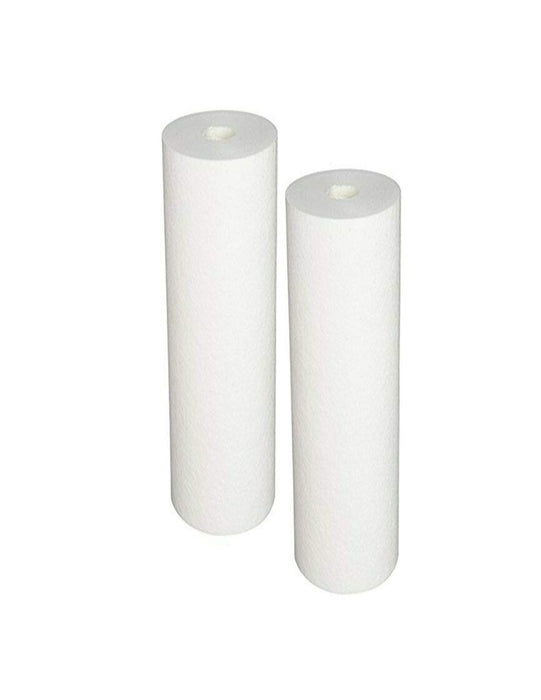 CFS – 2 Pack Sediment Water Filter Cartridges Compatible with GE FXUSC, GXWH01C, GXWH08C Models – Whole House Replacement Filter Cartridge – 5 Micron – White