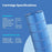 Filters4you- F4Y- PLF120A-M Pool Filter Replacement for C1200 Series, 120, CX1200RE, PXC125, PA120 & PA120-4 Filter Cartridges, 1 Pack