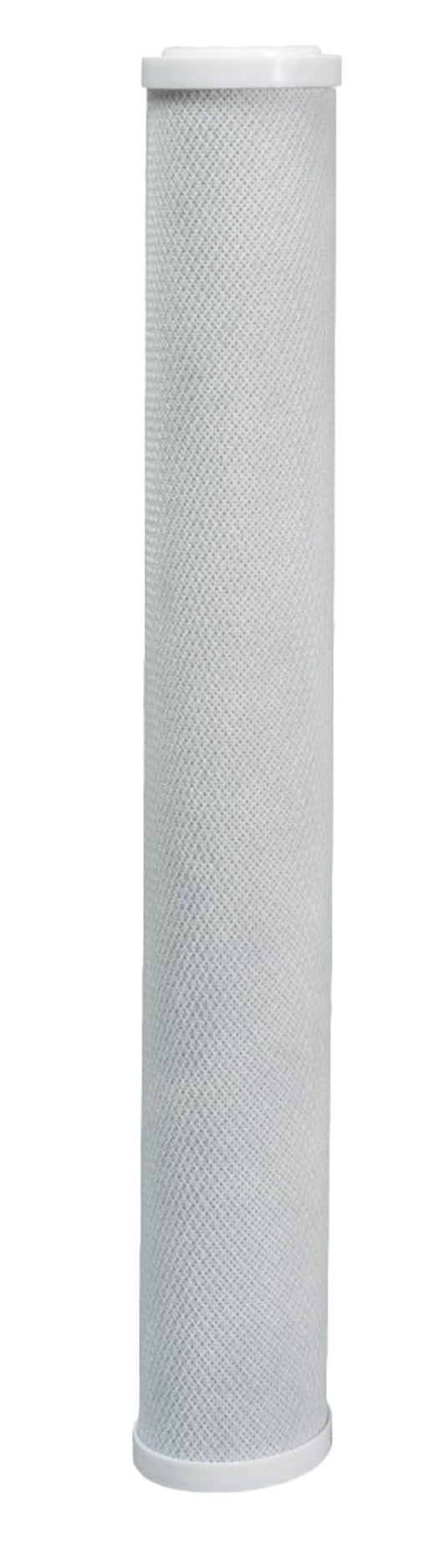 Carbon whole house water filter cartridge, 20 inches, white, compatible with EV9108-27 and CG5-20S models