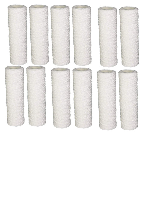 Compatible for WFPFC4002, Universal Whole House String Wound Filtration Kit Pack of 4 by CFS