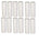 Compatible for WFPFC4002, Universal Whole House String Wound Filtration Kit Pack of 4 by CFS