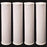 4-pack whole-house replacement water filter cartridges, 5 micron, white, compatible with DW-CB10 9-3/4 inch models