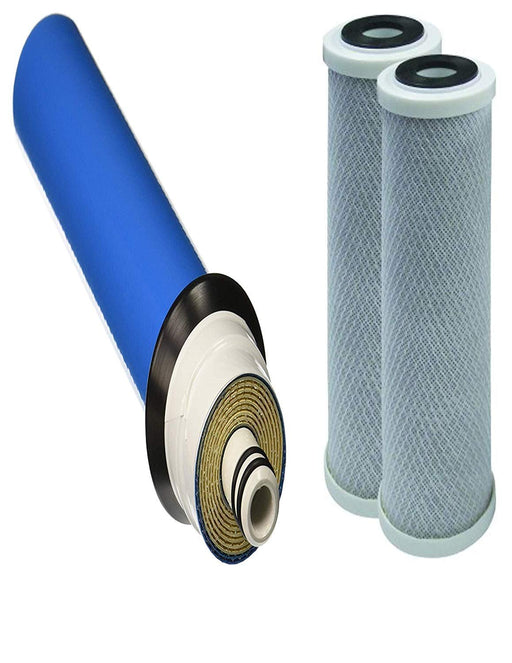 Replacement filter set and membrane, compatible with Rainsoft UF22 and UF22T systems