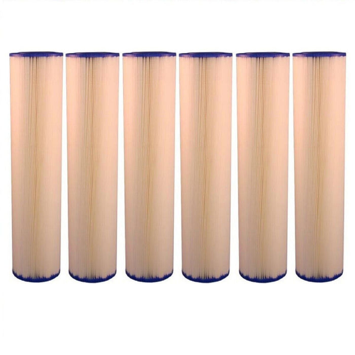 Compatible with OmniFilter RS1SS 20 Micron 10 x 2.5 Sediment Filter, 6 Pack