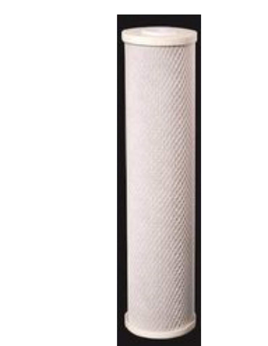 Carbon block replacement water filter cartridge, 5 micron, 20 x 4.5 inches, comparable to EP-20BB