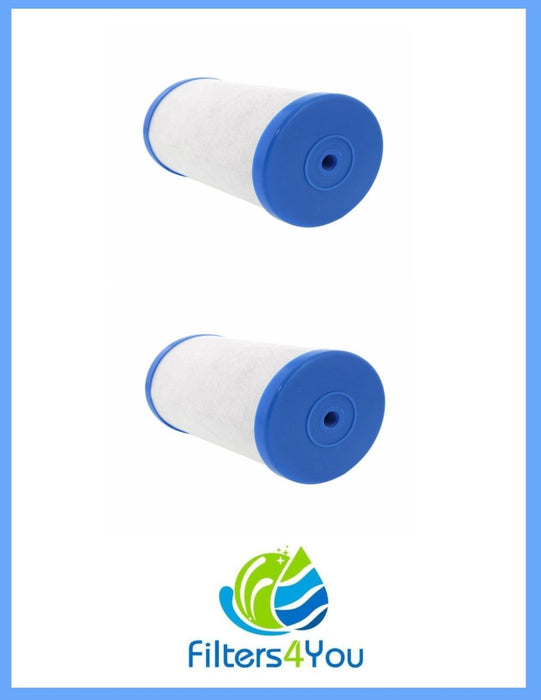 2-pack premium replacement water filter cartridges compatible with CB6 models