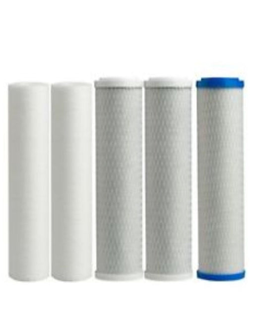 Replacement filter pack for reverse osmosis systems, compatible with Watts Premier WP-4V 500124 models