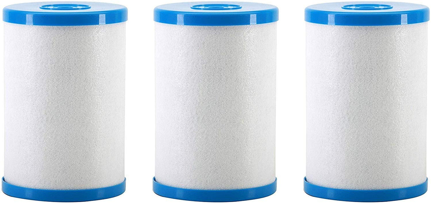 CFS Carbon Block Water Filters 3-Pack – 4.5" x 6.5" – 0.5 Micron – Fits HG-CB6 & CB6 MP Systems
