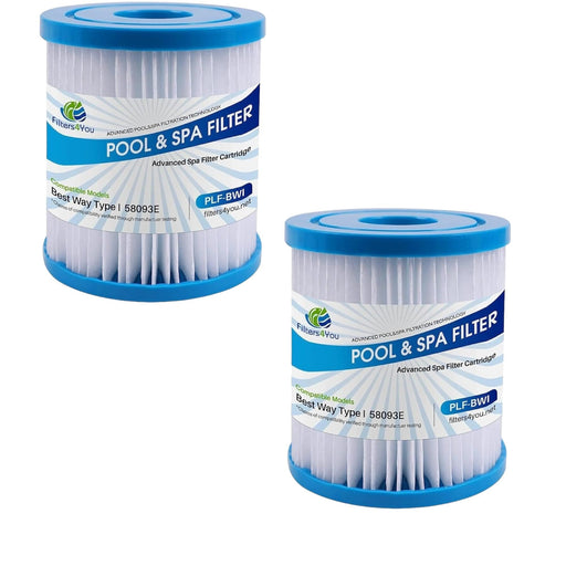 Pool filter cartridge, F4Y-PLF-BWI, compatible with Type I 300/330 gal/h filter pump systems