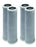 4-pack solid block activated carbon water filter cartridges, 10 inch, 5 micron, compatible with Watts MAXETW-975 models