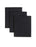 3-pack charcoal range hood filter pads, non-ducted, 7-3/4 x 10-1/2 inches, compatible with BP58 models