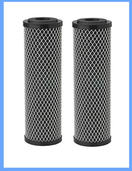 CFS Carbon Block Filter Cartridges – 2 Pack – 5 Micron – Fits 255681-43, CFB-PB10