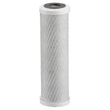Activated carbon block water filter cartridge, universal 10 inch size, compatible with WaterPur CCI-10-CLW models, reduces bad taste and odor