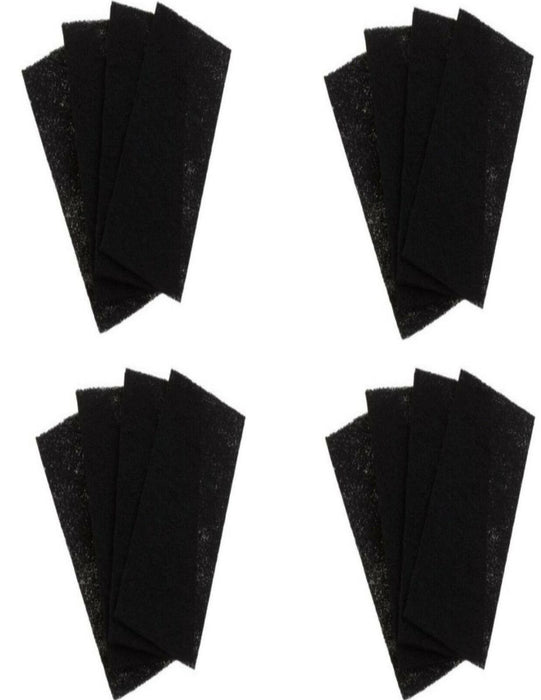 16-pack carbon air filters, compatible with Holmes, Bionaire, and GE models HAPF60, HAPF60PDQ-U, A1260C