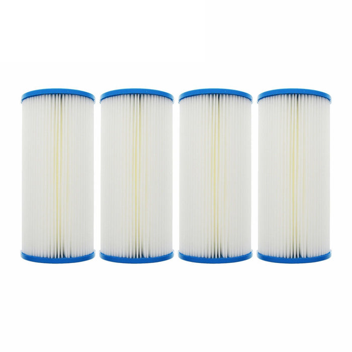 4-pack water filter cartridges, 10 x 4.5 inches, whole house, compatible with R50-BB models