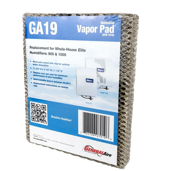 Humidifier vapor pad compatible with General Aire 7919 GA19 models