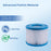 Filters4you- F4Y- PLF-BWVI Pool Filter Cartridges, 6 pack