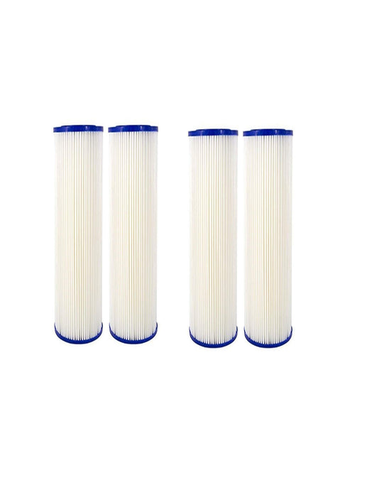 CFS Pleated Filter Cartridge – 1 Micron – 9-3/4" x 2-5/8" – Fits Pentek ECP1-10