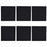CFS Activated Carbon Filter Pads – 6 Pack – 6.5" x 6" – for Hooded Cat Litter Boxes