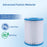Filters4you- F4Y- PLF-BVII Pool Filter Replacement for Filter Pump, #58094 Filter Pumps Filter Cartridges, 1 Pack