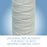 CFS – Polypropylene String Wound Water Filter Cartridges Compatible with Sediment Filter, Heavy Duty Well Water Filter Models – Whole House Replacement Filter Cartridge – 5 Micron
