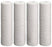 4-pack sediment water filter cartridges, 5 micron, whole house, compatible with Ametek 155014-52 models