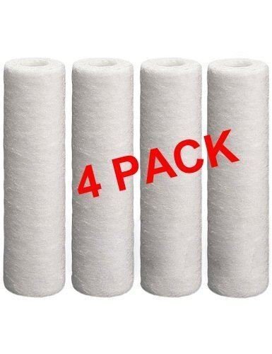 4-pack sediment water filter cartridges, 5 micron, compatible with Purtrex PX05-9 7/8