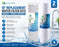 CFS Sediment and Carbon Filter Kit – 2 Pack – 1 Micron – Fits 10" RO and Under Sink