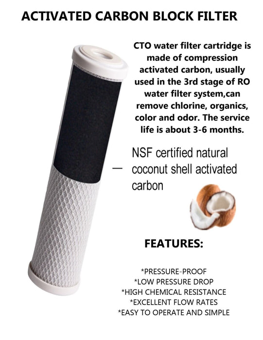 Compatible w/ KENMORE ULTRAFILTER FILTER PACK 625.347120 42-34370 SedimentCarbon