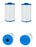 Pool and spa cartridge filter for skimmer systems, compatible with Pleatco PWW50P3 and Waterway 6CH-940 models