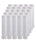 25-pack coconut shell carbon block CTO water filter cartridges, 5 micron, 10 inches