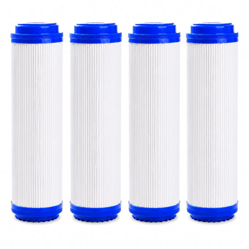CFS GAC Water Filter – 4 Pack – 10" x 2.5" – Fits U25, GAC1, GAC1-SS