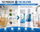 CFS Sediment and Carbon Filter Kit – 2 Pack – 1 Micron – Fits 10" RO and Under Sink