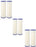 6-pack pleated polyester whole-house filter cartridges, compatible with WFPFC3002 universal models
