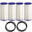 CFS – Pleated Water Filter Cartridges Compatible with FXHSC, R50-BBSA, R50-BB, WFHDC3001, W50PEHD, GXWH40L Models – Whole House Replacement Filter Cartridge