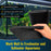 Aquarium Carbon Pad - Cut to Fit Carbon Infused Filter Pad Media for Clean & Clear Fish Tank and Ponds