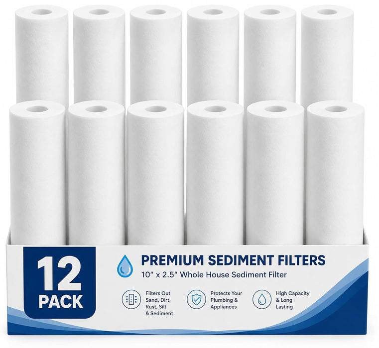CFS Melt Blown Sediment Filters – 10 Micron – 10 x 2.5 – Fits P10-10, PX10, SDC-25-1010