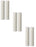 Complete Filtration Services 2.5 inch X 9.75 inch 5 Micron Grooved Dirt/Sediment Water Filter Cartridges Compatible with WHKF-GD05 & AP110 Quantity of 6