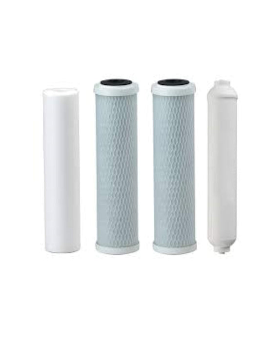 4-pack reverse osmosis filter kit cartridges, white, compatible with RO5-100 models