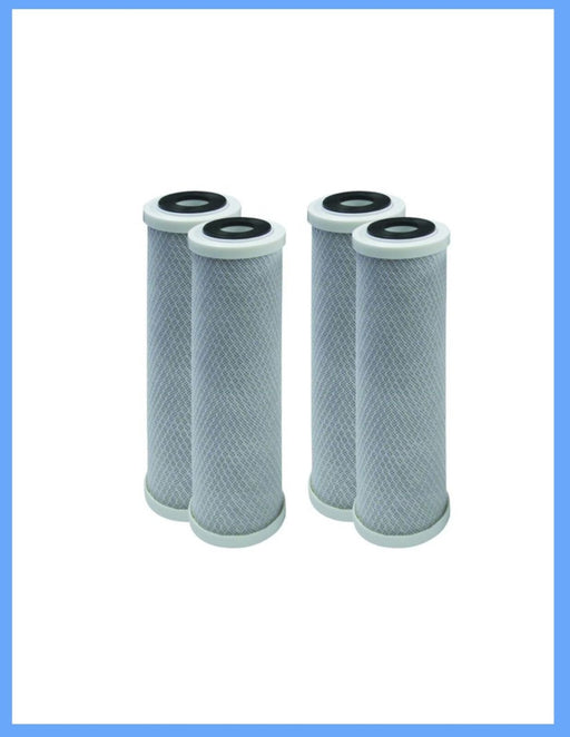 4-pack fresh water filter replacement cartridges, compatible with Watts Flow-Pur #8
