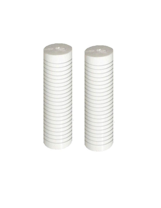 Standard-capacity grooved water filter cartridge, whole house replacement, compatible with WHKF-GD05 models