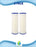 2-pack whole house sediment filter cartridges, compatible with American Plumber W30PE
