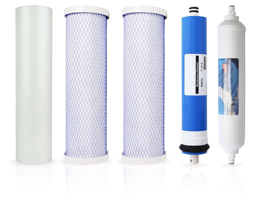 CFS Replacement Water Filter Cartridges – 5 Pack – 5 Micron – Fits APEX RF-5050