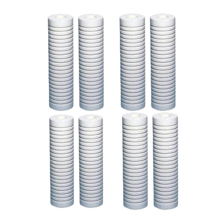 CFS – Grooved Water Filter Cartridges Compatible with AP110-NP Models – Whole House Replacement Water Filter Cartridge – 5 Micron – White