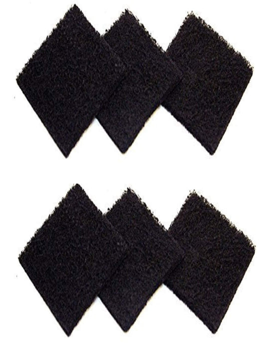 CFS Compost Bin Activated Carbon Filters – 6 Pack – 3" x 3"