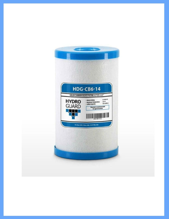 HDG-CB6-14 Hydro Gaurd Carbon Block Filters  2 PACK