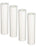 4-pack sediment filter cartridges, 0.5 micron, 10 inches, compatible with SpectraPure Micro-Tec models