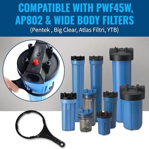 CFS - 1 Pack Water Filter Housing Wrench Compatible with PWF45W, AP802 & Wide Body Filters – Durable Spanner Tool for RO Systems & Under Sink Filters